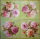 463 Roses - 3-ply (grün) - Paw